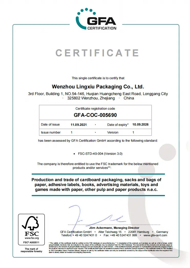 fsc certification