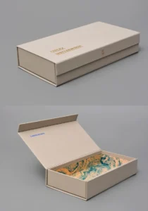 Flip-top folding gift box