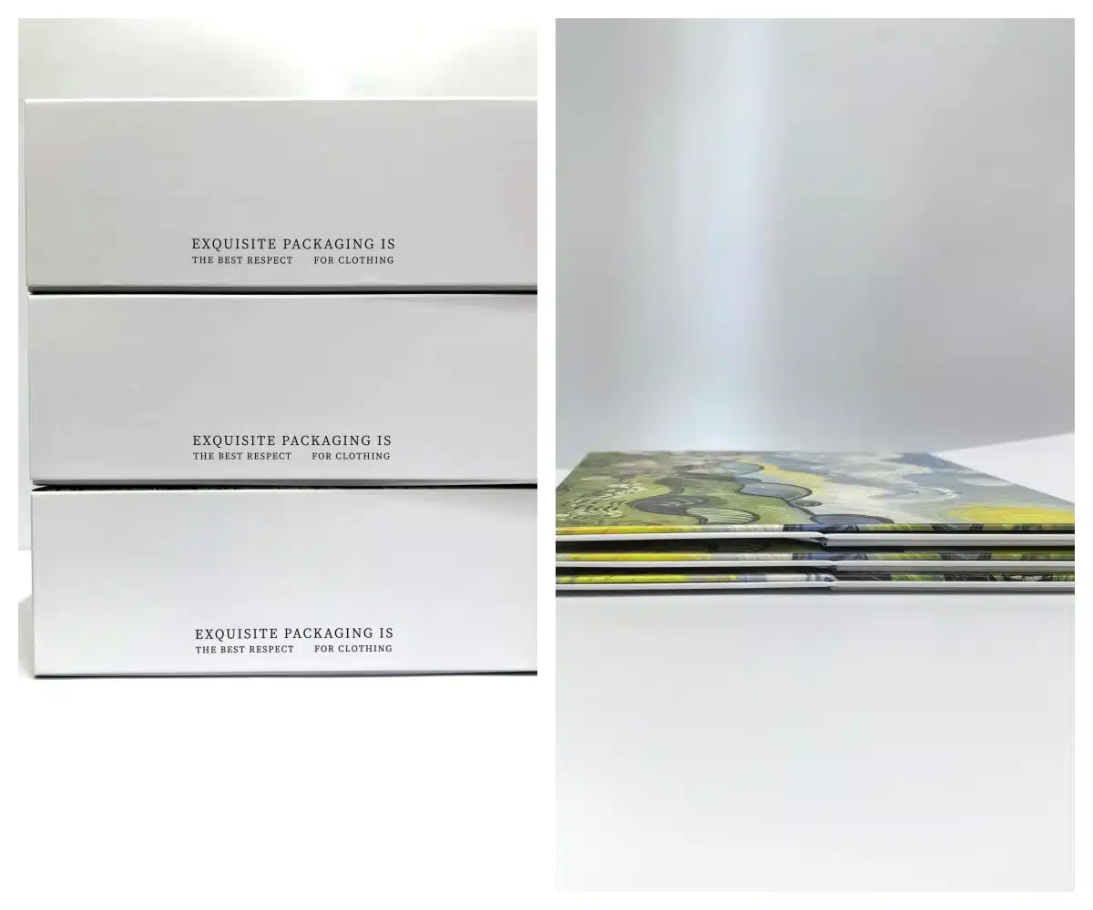 magnetic folding gift box before and after