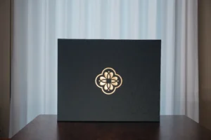 Blackboard paper folding gift box