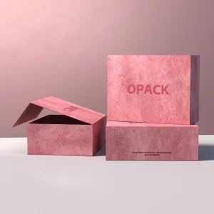 Artistic Paper with 1c-Printing Logo and UV Folding Gift Box
