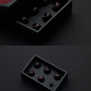 Lid and Base Gift Box with Cherry