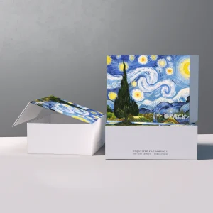 Van Gogh Countryside Starry with 4c Printing Sky Folding Gift Box
