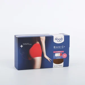 lady's underwear packaging box with window